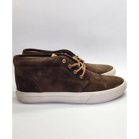 Polo Ralph Lauren Keaton Suede Chukka Boots Size 10.5D Brown Lace Up Casual - Picture 2 of 13